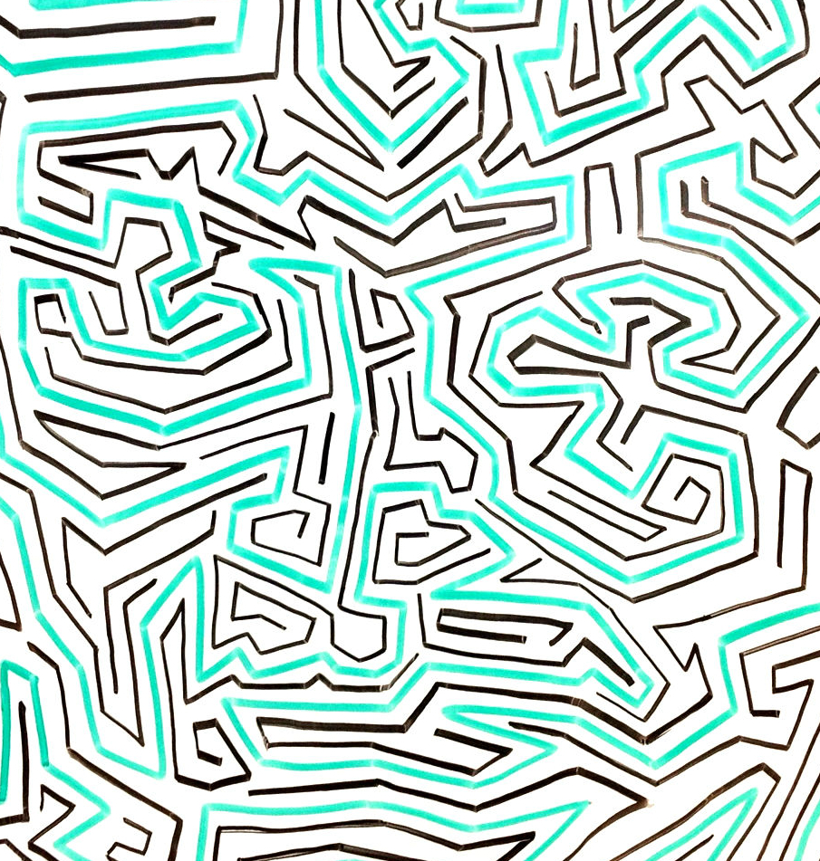 2-facemazegreenblack1detail